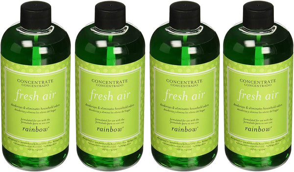 Rainbow Fresh Air Concentrate Solution 16 oz X 4 BOTTLES GENUINE RAINBOW PRODUCT 4 PACK